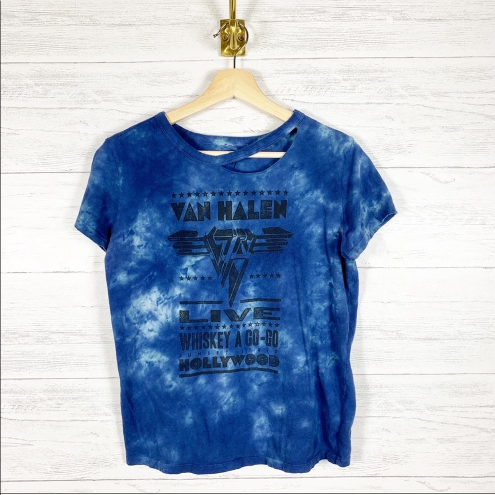 Van Halen • Distressed Graphic Band Concert Tee